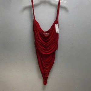 Emanuel body suit red size 8